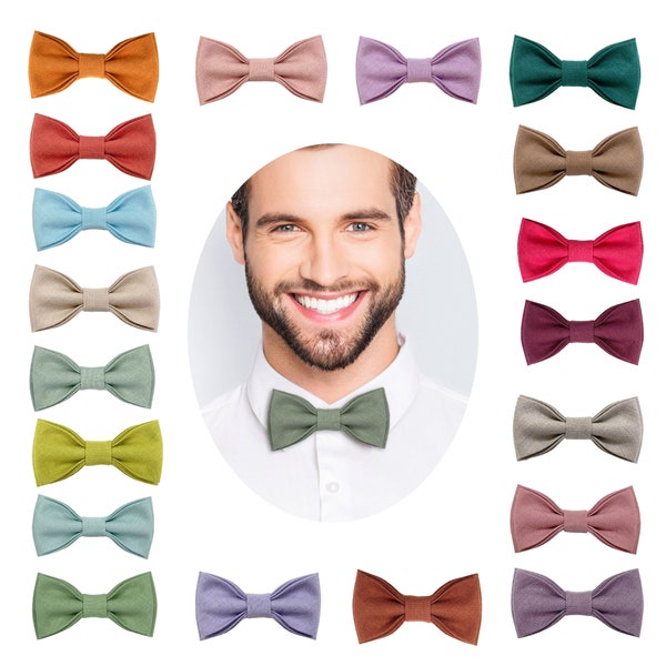 Noeud papillon Sage pour les mariages, cadeau Groomsman, proposition Groomsman, mariage vert sauge foncé, noeuds papillon Sage pour hommes