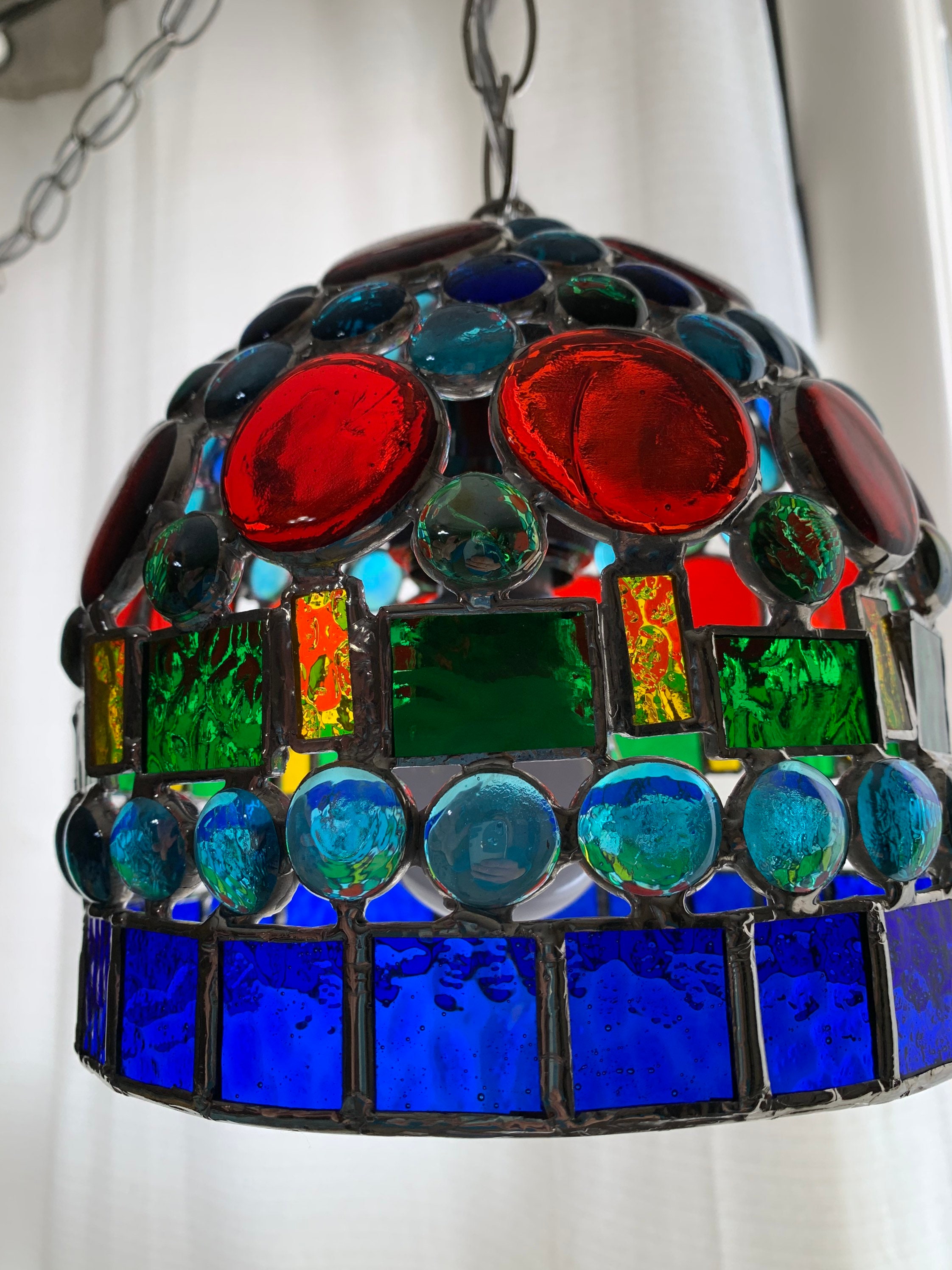 Stained Glass Nugget and Cathedral Glass Handcrafted in USA Etsy