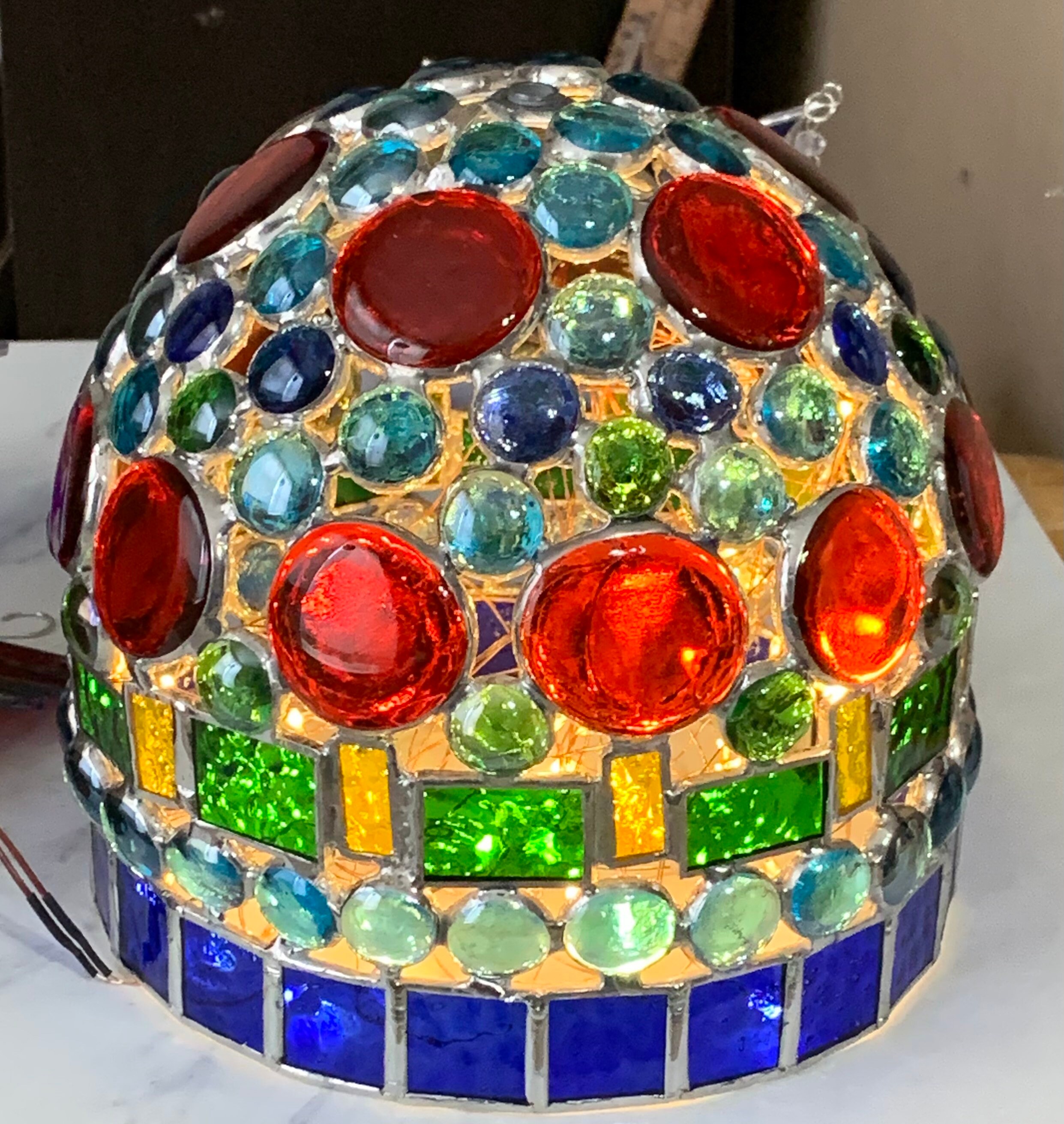 Stained Glass Nugget and Cathedral Glass Handcrafted in USA Etsy