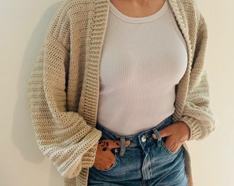 Beige Cardigan Etsy