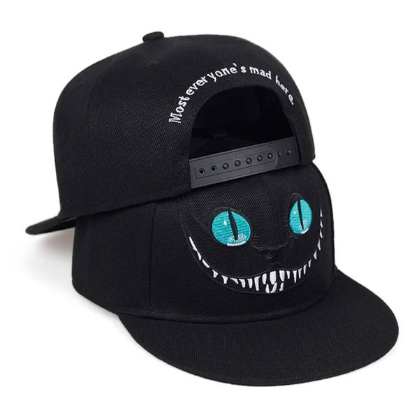 Casquette de baseball Cheshire Alice au pays des merveilles Snapback