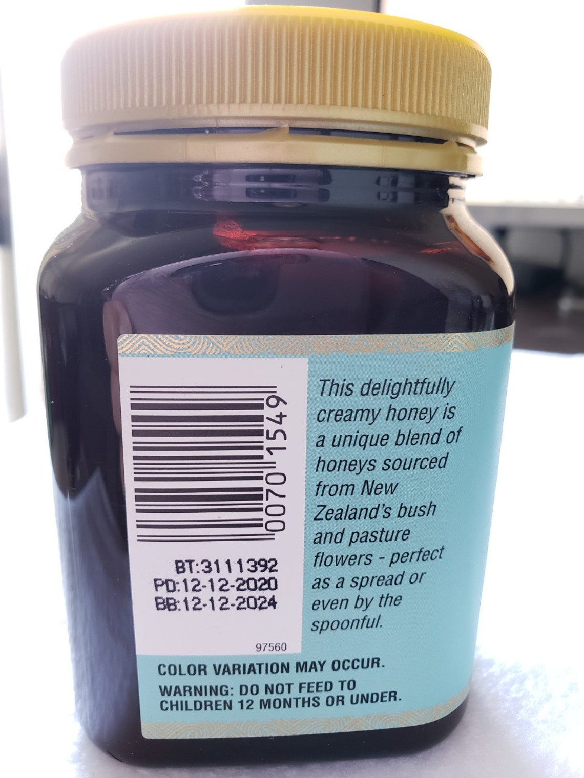 Trader Joes Creamed MultiFloral New Zealand Honey 16oz Trader Joes Creamed MultiFloral New Zealand Honey 16oz