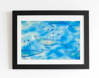 Whale Dreams Print