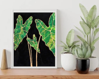 Art Print | African Mask Art