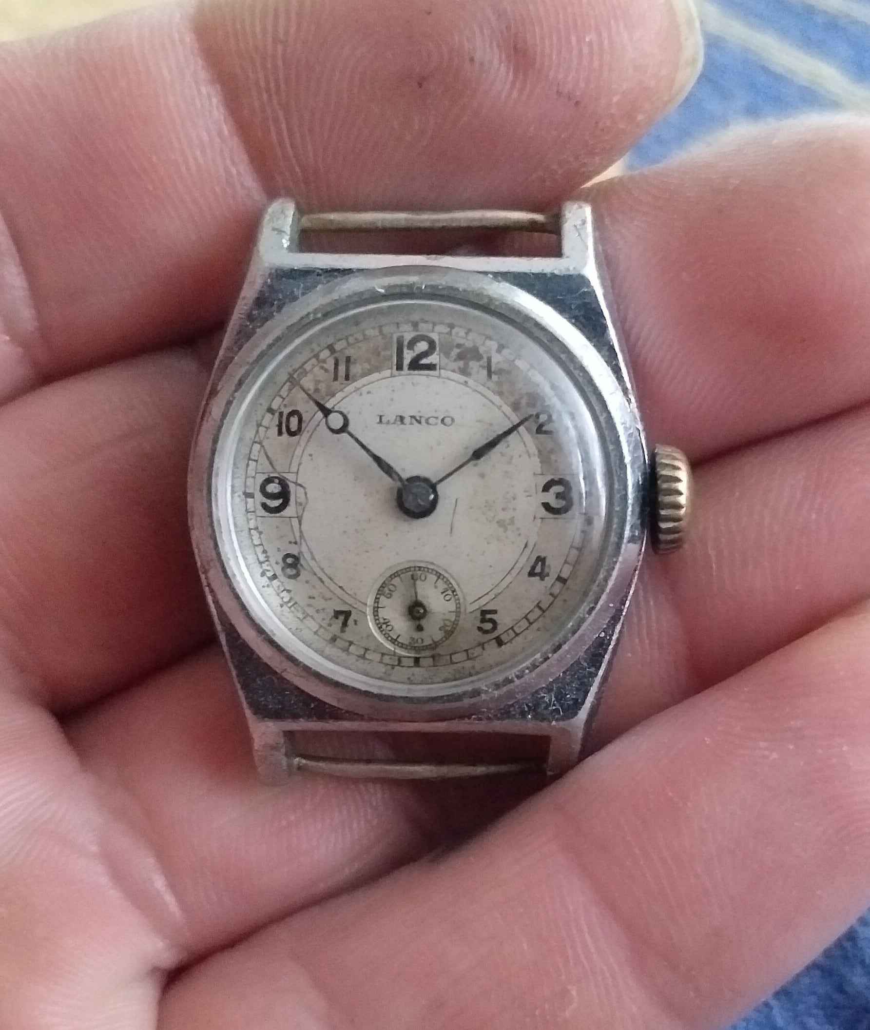 Vintage lanco deals watches