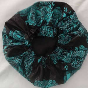Wax and satin cap