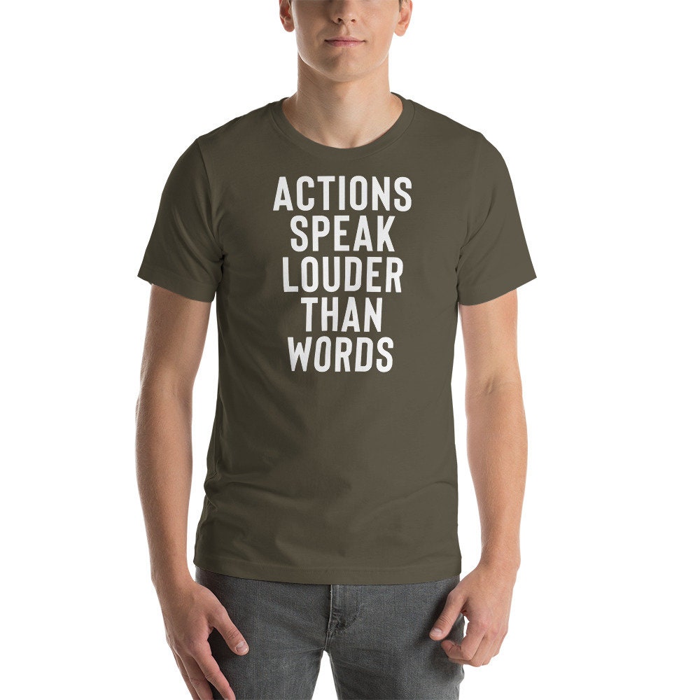 Buy Action Speaks Louder Online In India - Etsy India