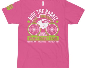 Chase some tail on the trail and be seen on your bike in this bright T-Shirt.