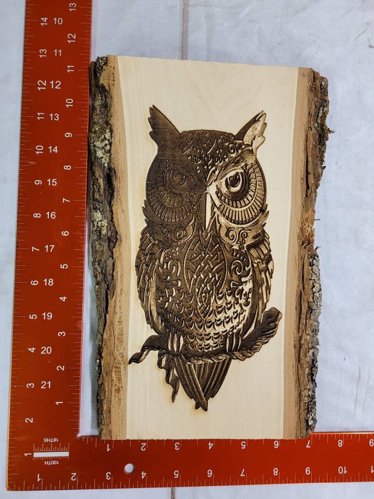 Owl Wood Art for Wall Great Horned Owl Owl Wood Sign Owl Etsy Hong Kong