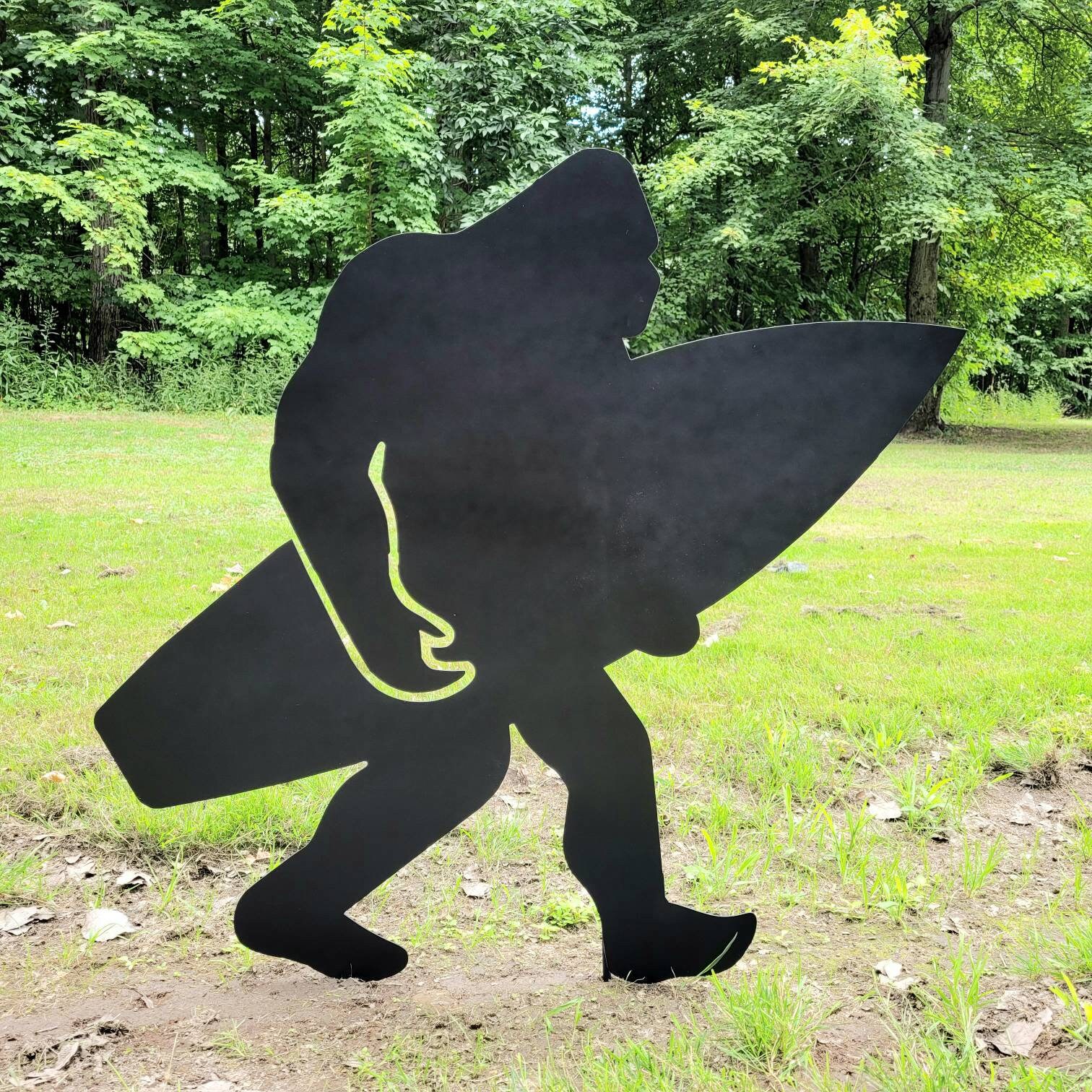 16+ Bigfoot Metal Yard Art