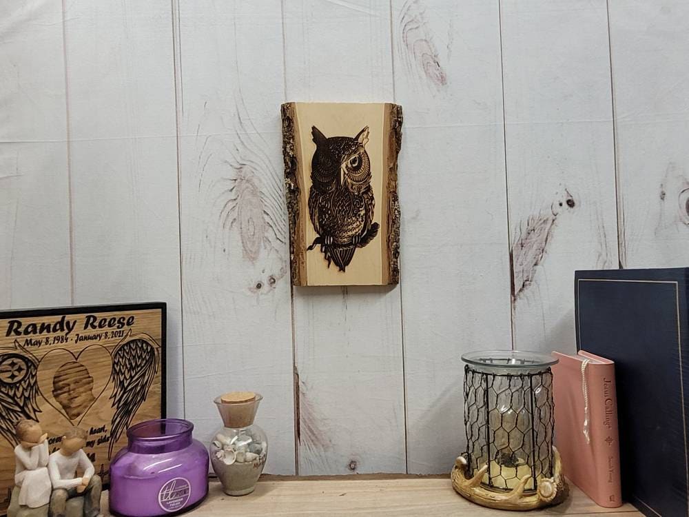 Owl Wood Art for Wall Great Horned Owl Owl Wood Sign Owl Etsy Hong Kong