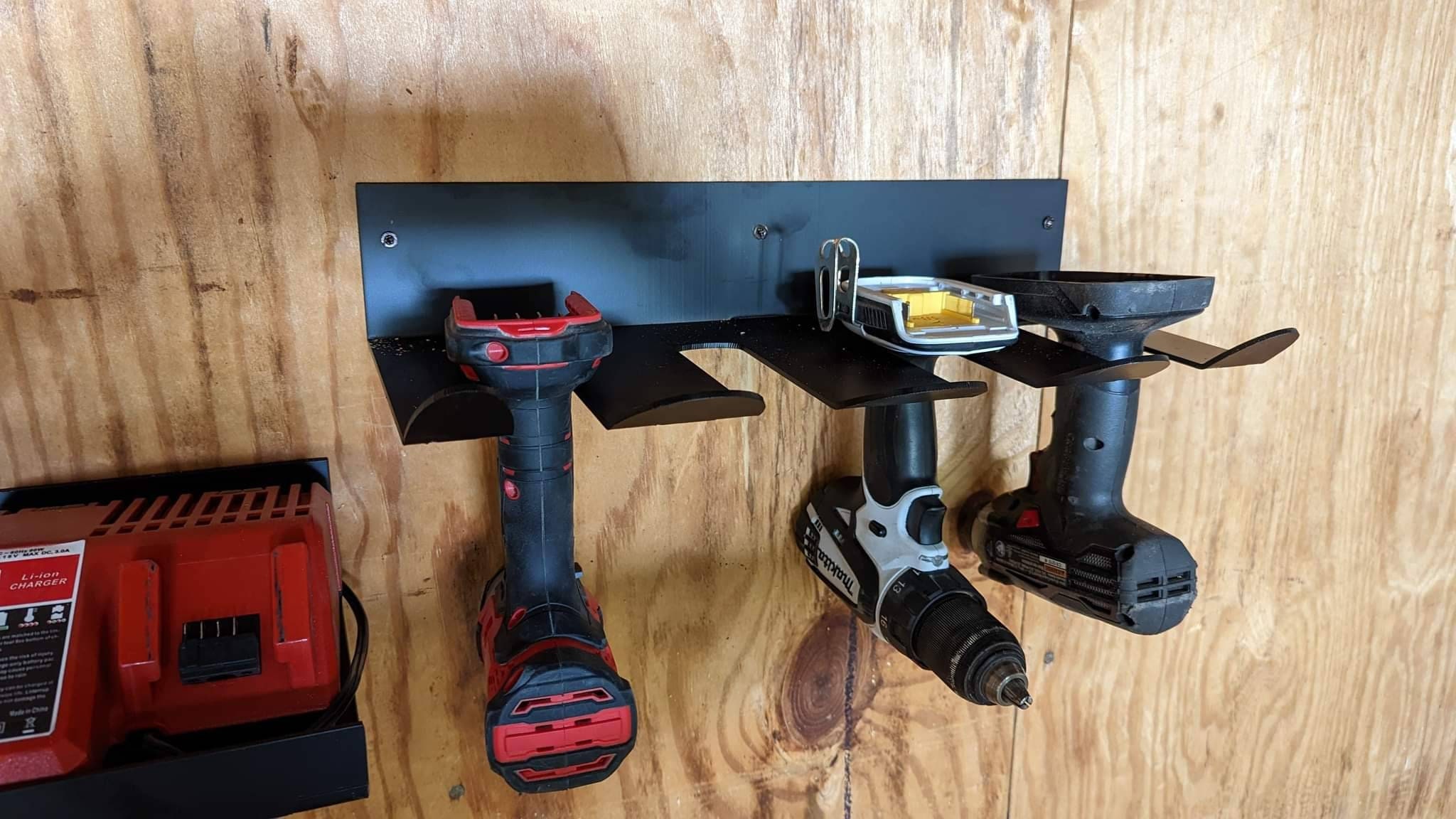Organisation d'outils électriques pour mur, rangement de garage