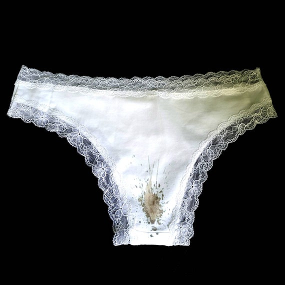 Gag Gift, Shartwear Pre-stained Underwear, Funny Gift for Friend, Poop Stain  Underpants, Fun Gift, White Elephant, Humor Gift, Shit Happens -   Australia