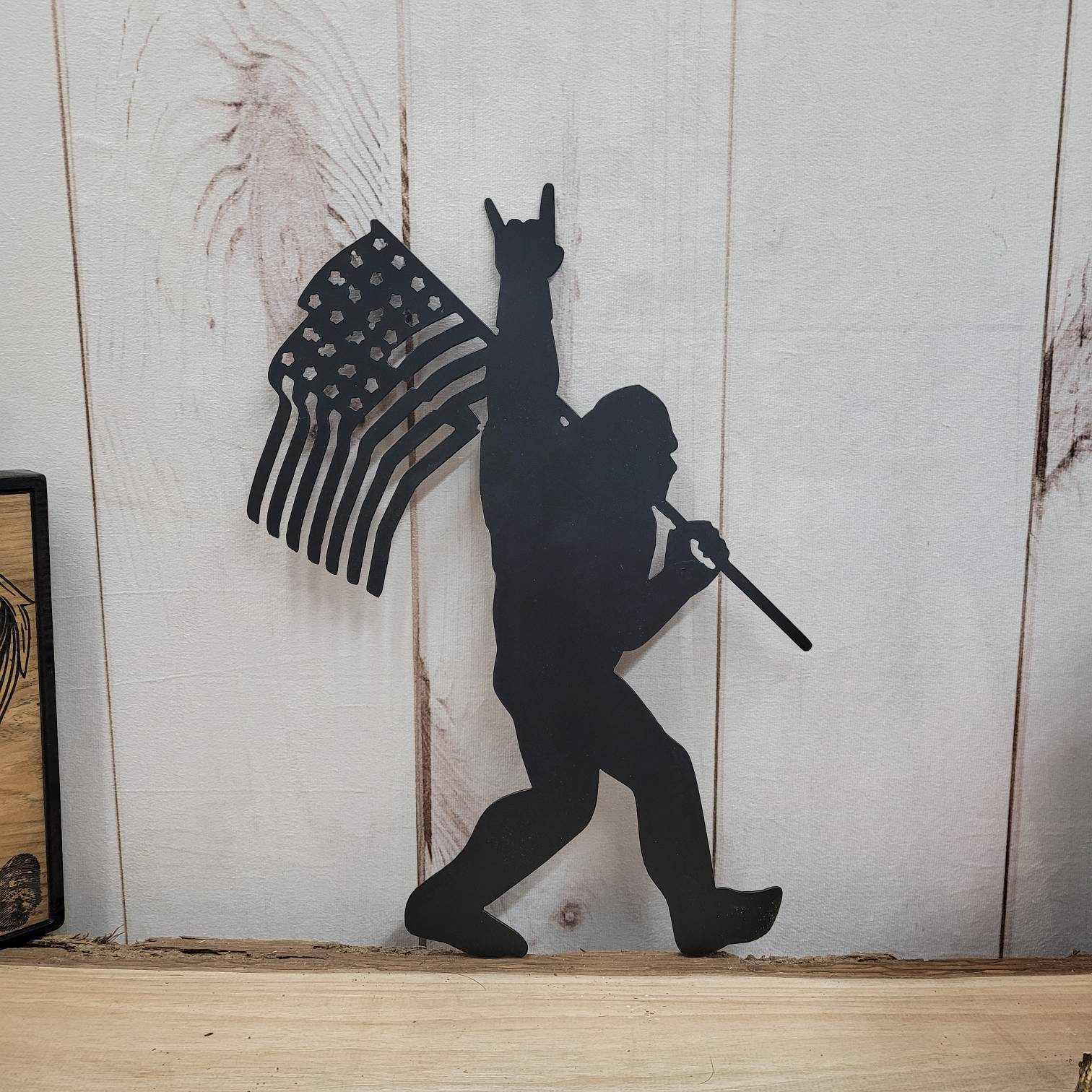 Bigfoot Sasquatch Flag - 3x5 Feet Funny Banner For Dorm, Man Cave, Or Party Decor - View #7