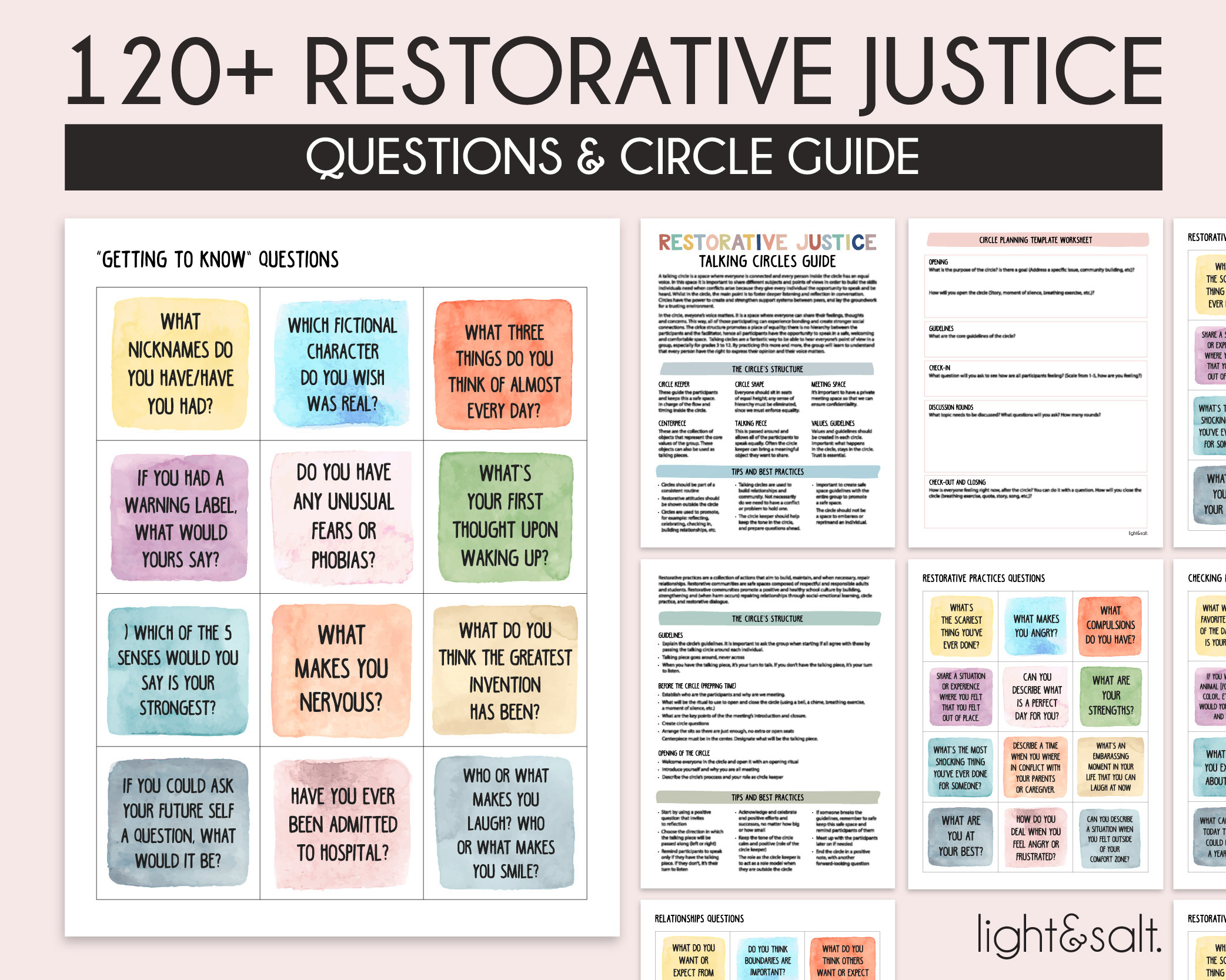 restorative justice essay questions