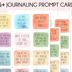 Journaling Einladungskarten, Self Care Journal, psychische Gesundheit, Angstkarten, Sozialpsychologie, Achtsamkeitskarten, Gesprächsstarter