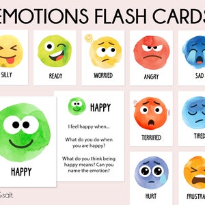 Cartões flash de emoções, cartões de zonas de regulação, aprendizagem socioemocional, cartões de enfrentamento, termômetro de sentimentos, canto calmante, cartões DBT