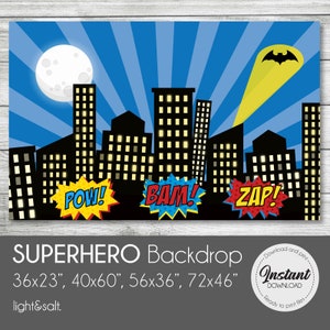 Superheld Hintergrund, Superheld Foto Requisiten, Superheld Schild, Superheld Dekor, Superheld Party, Superheld Dekor, Superheld Skyline, download