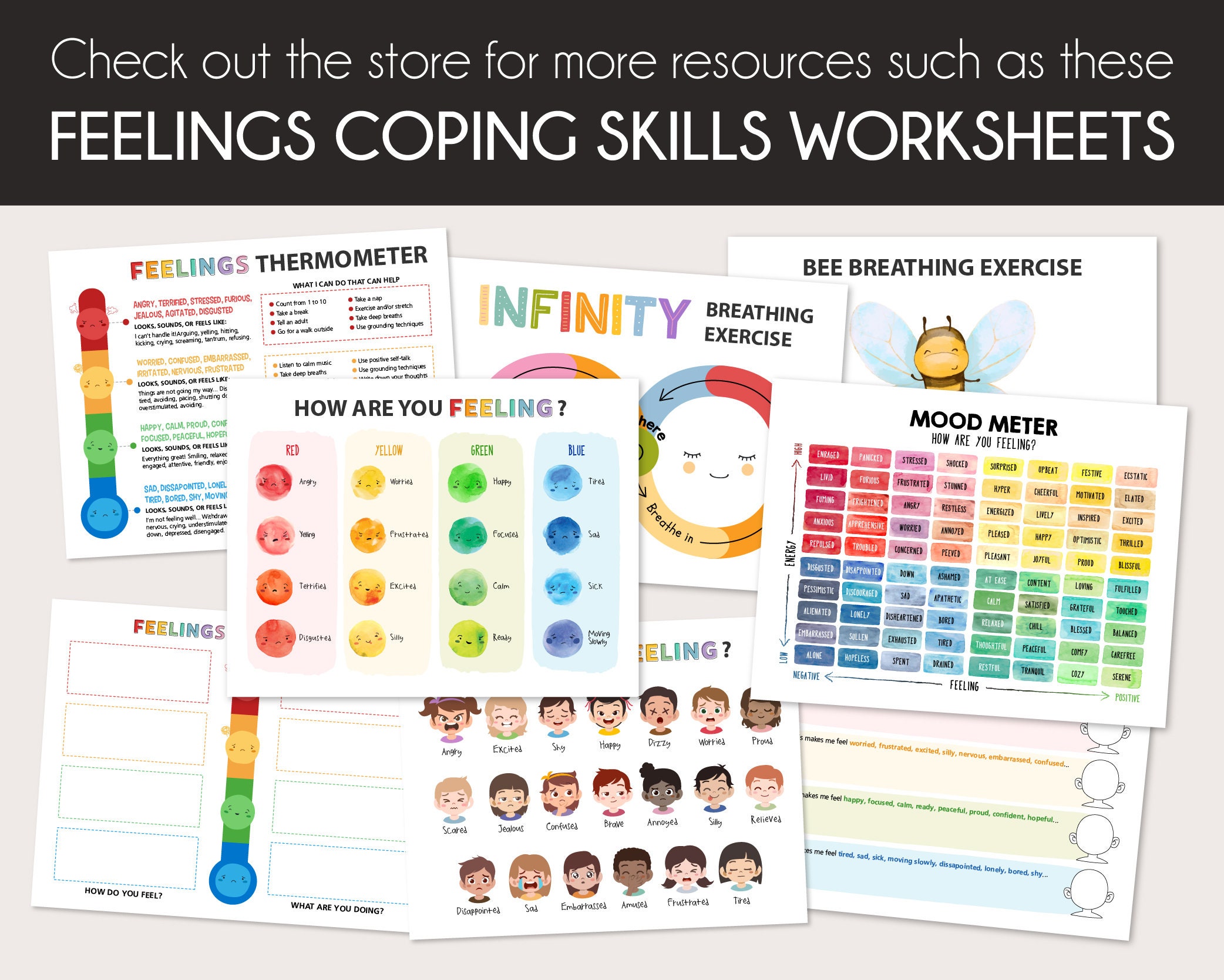Zones of Regulation Poster Emotions Poster Feelings Chart - Etsy