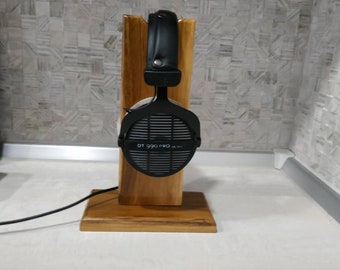 Headphone Holder  Acacia Headphone Stand