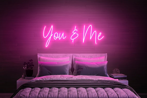 You and me signYou and me neon signYou and me led signNeon | Etsy