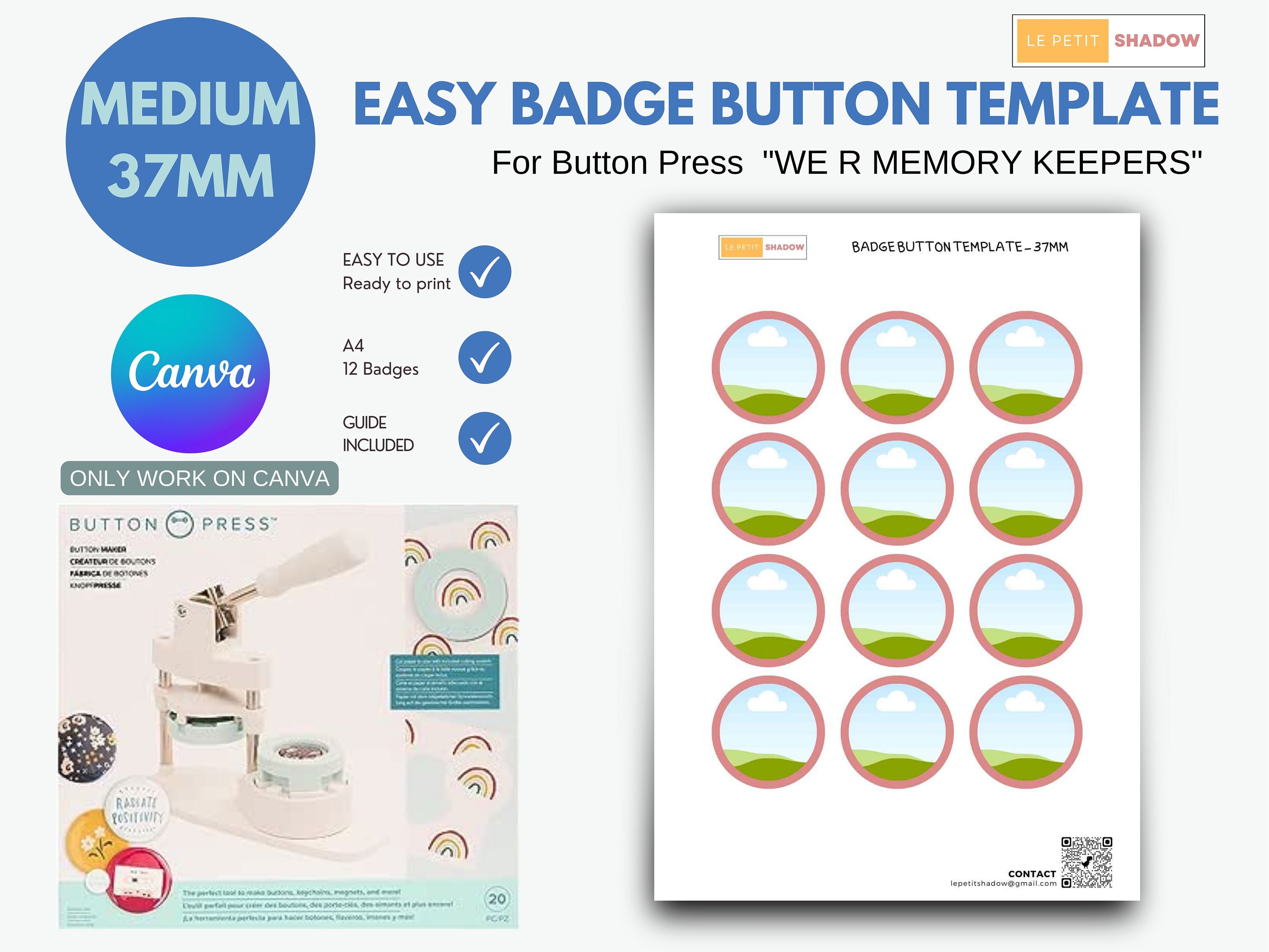 Button Maker Template