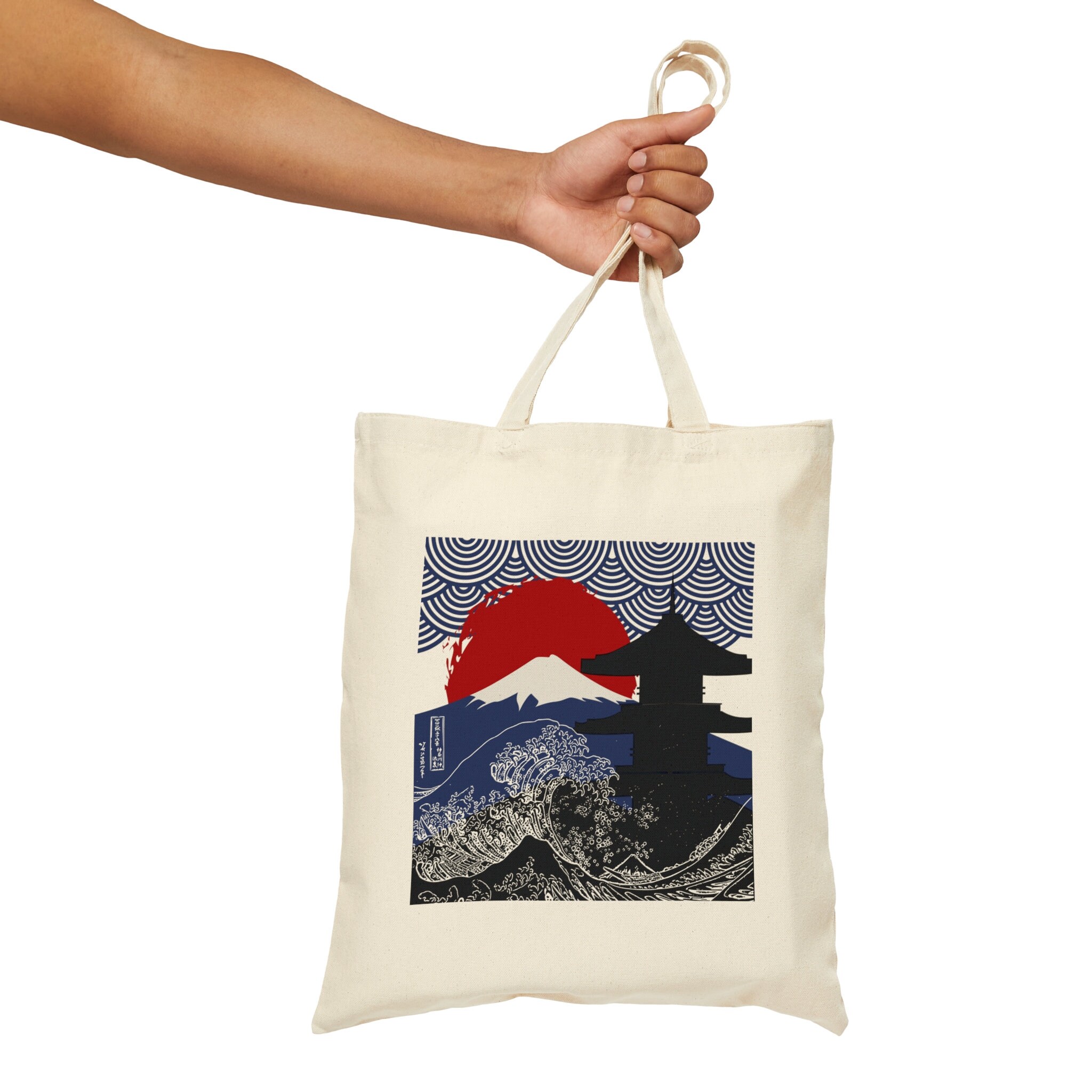 The Great Wave off Kanagawa Tote Bag, Katsushika Hokusai
