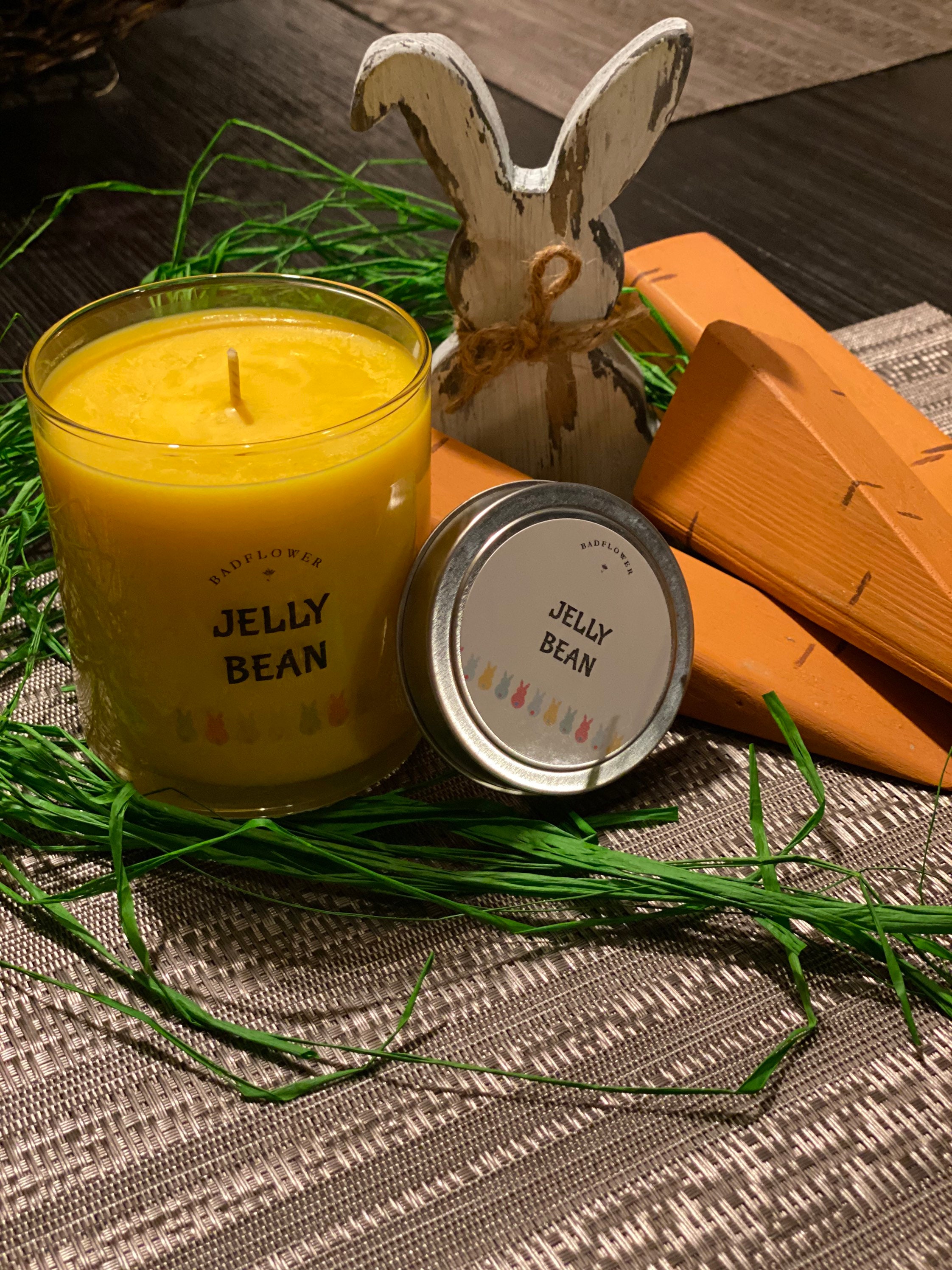 Jelly Bean Candle Etsy