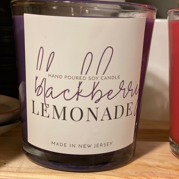 Blackberry Lemonade Soy Candle