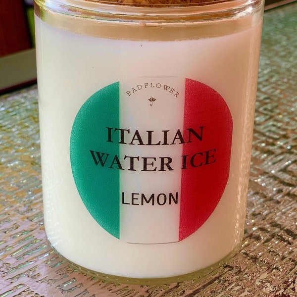 Italian Water Ice Candle