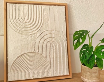 Textured art picture canvas 3D texture painting