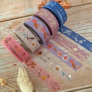 Washi Tapes Blumen Vintage