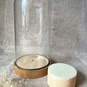 Decorative cover decorative bell DIY for dried flower bell with floral foam