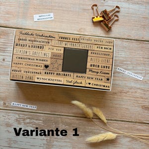Merry Christmas stamp set, 27 pieces Variante 1