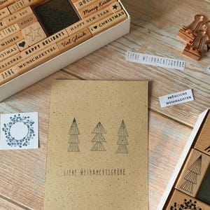 Merry Christmas stamp set, 27 pieces image 6