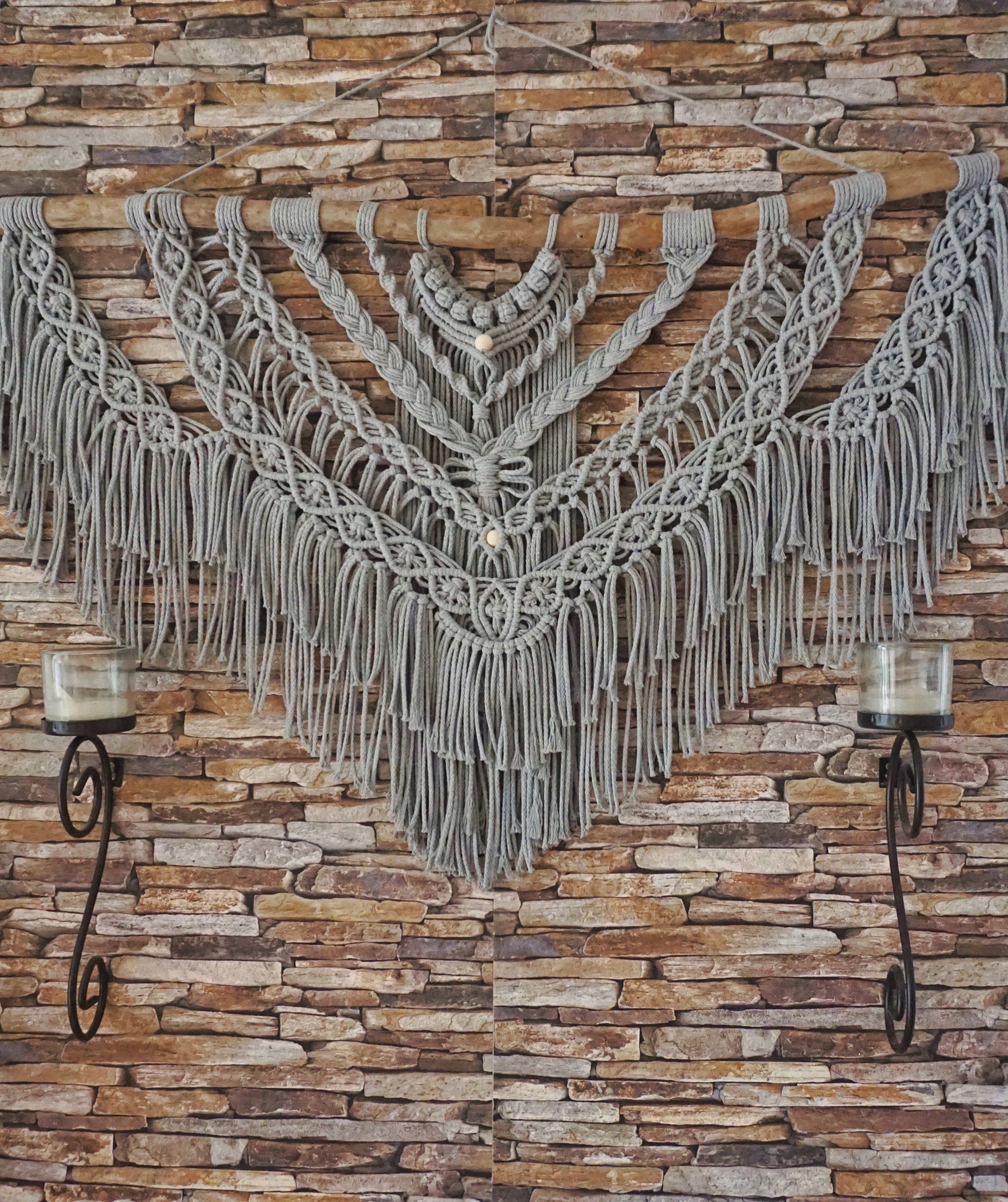 Kaiyun Wandteppich Ziege Dämon Schaf Design - Wandbehang 130x150 Cm, Karmesinrot