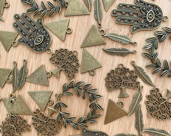 Hanger Bedels Cobachons Bronzen Sieraden Maken DIY