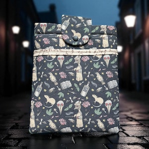 Protège-livre Plague Doctor : protège-livre rembourré, style Whimsygoth