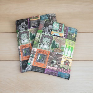 The Classics Book Covers Padded Book Sleeve, Book Jacket, Book Protector, Literary, SweetSequels, Bookish Gift