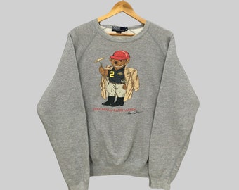 green polo bear sweater