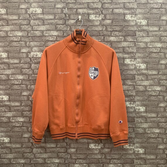 90's Champion Jacket Brown Jumper Pullover