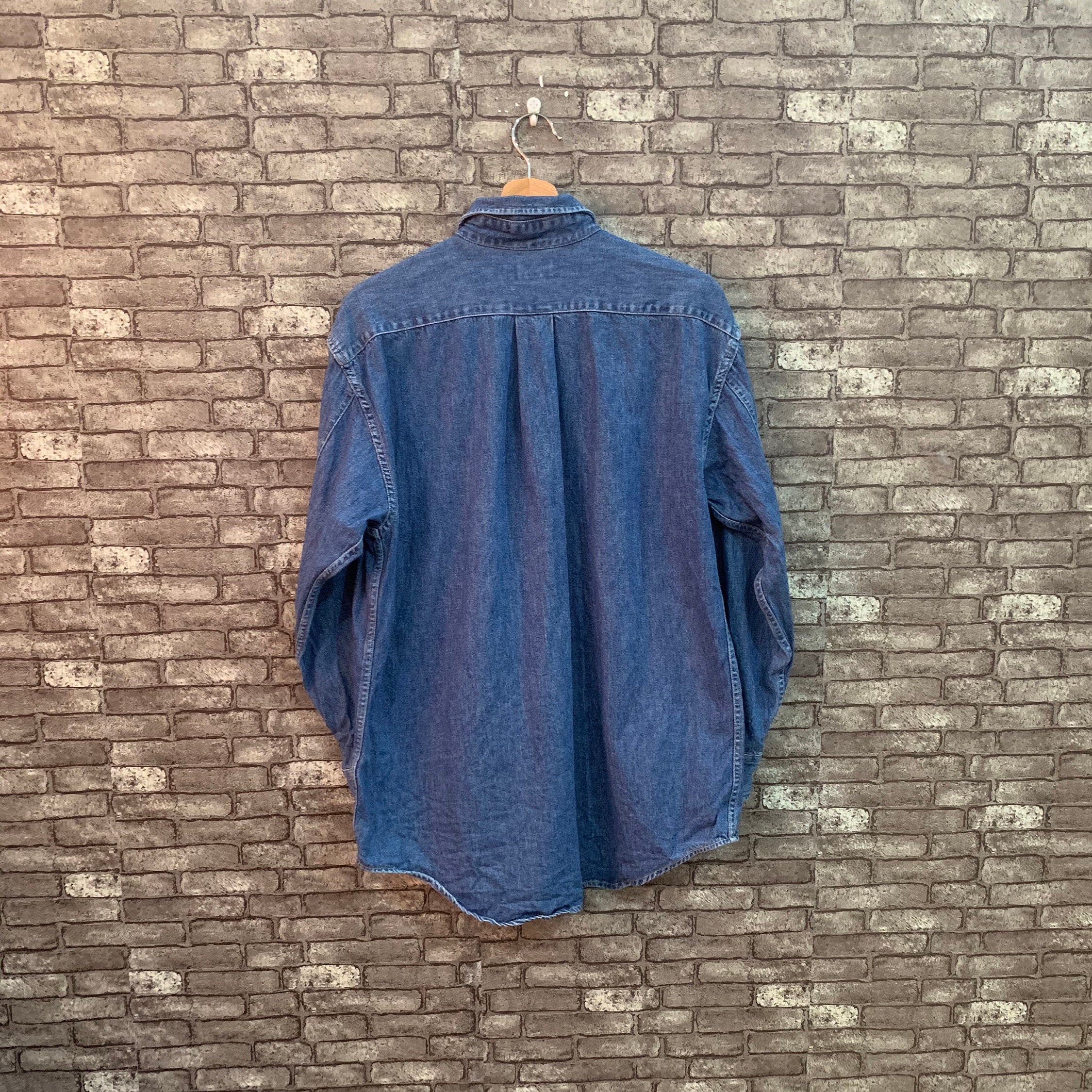 j crew women's denim shirt