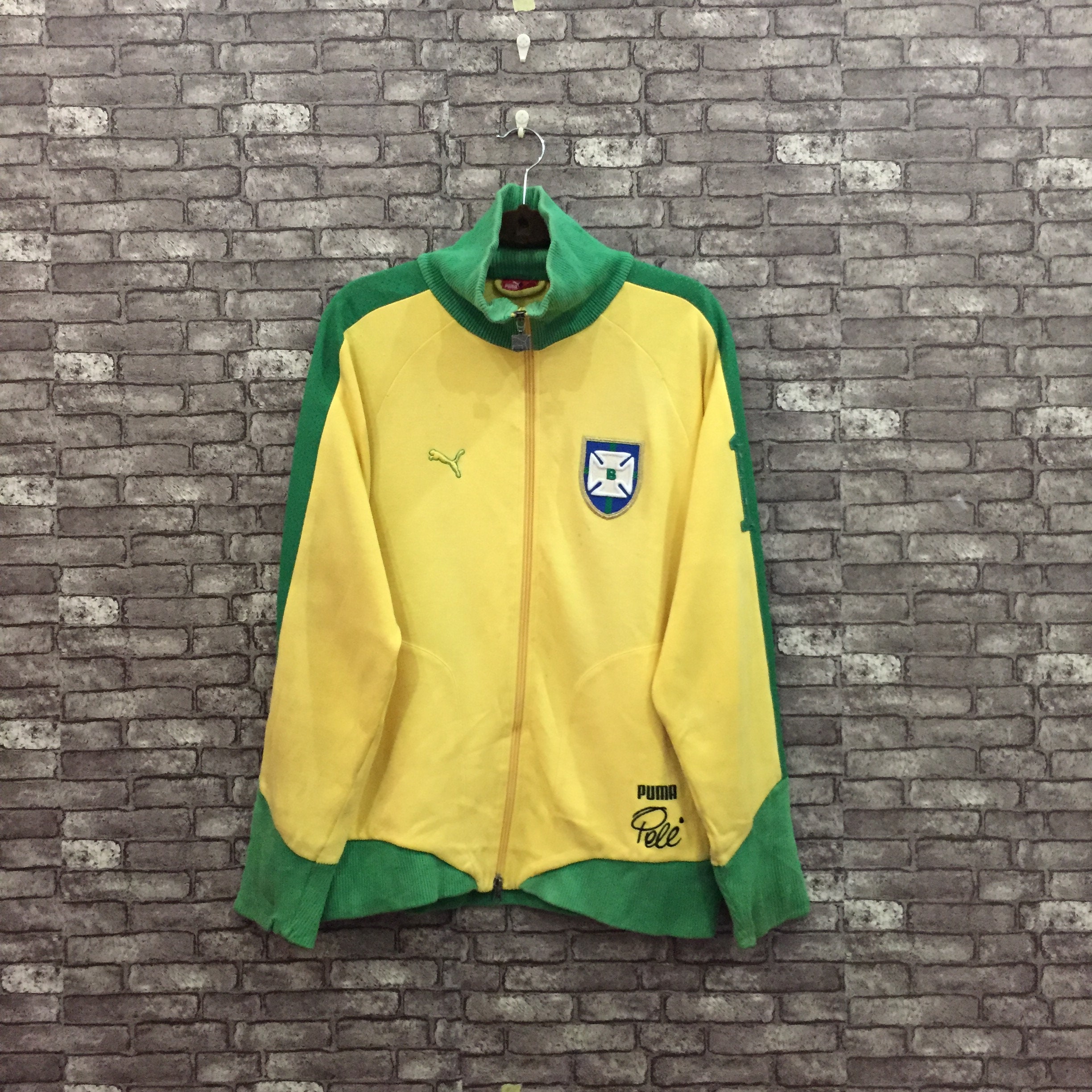 Puma Brazil Jacket Puma Pele Track Top Jacket Puma Zip Up | Etsy