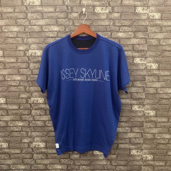 NOS Vintage Issey Miyake Skyline Tshirt Reversible