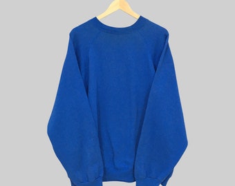 plain blue sweatshirt