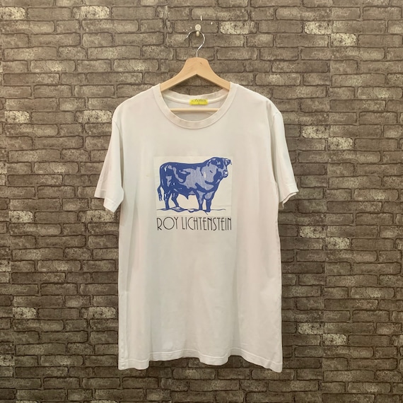 Roy Lichtenstein T Shirt Cow Triptych Shirt White
