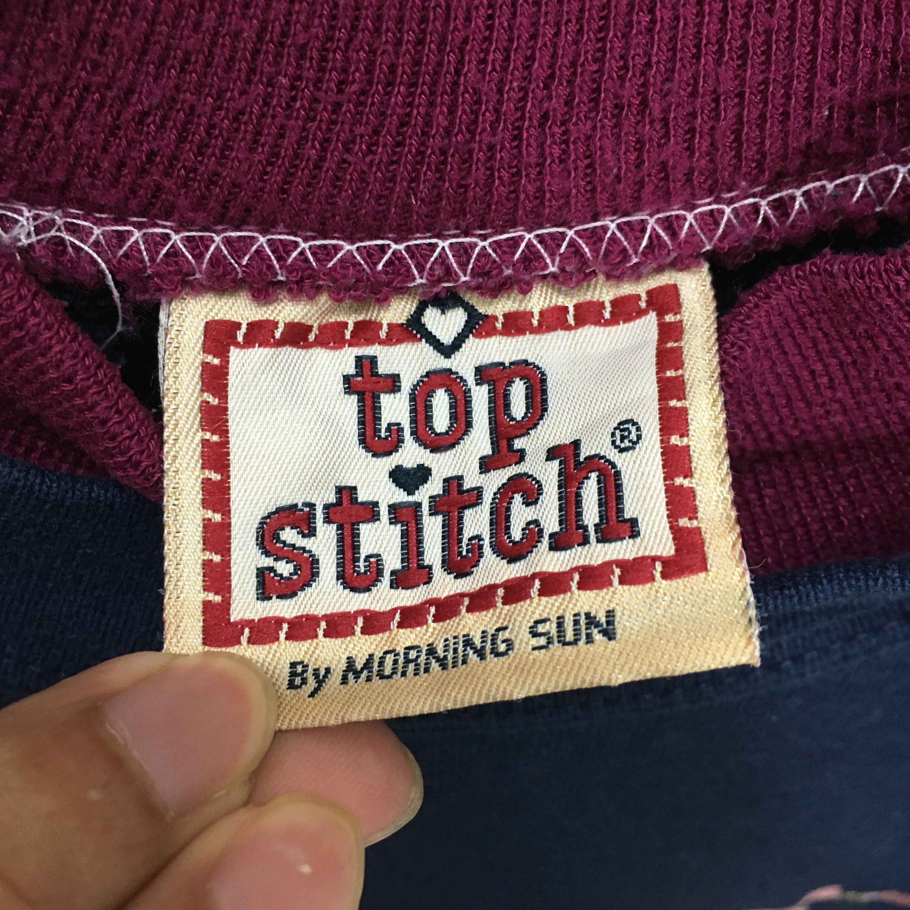 top stitch by morning sun sweatshirts