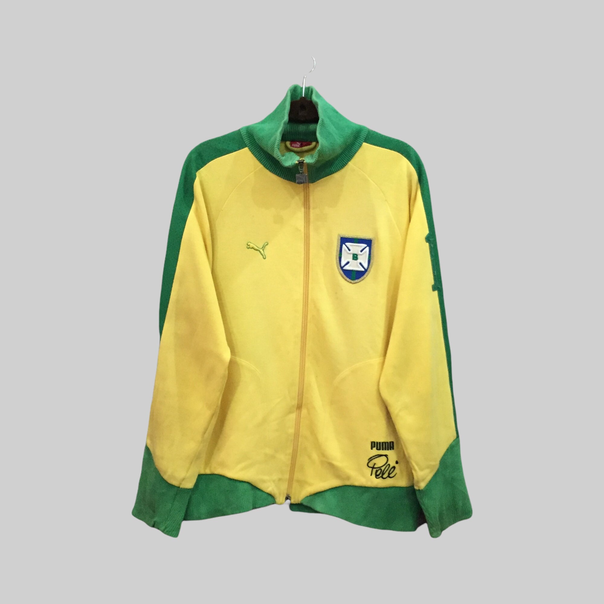 Puma Brazil Jacket Puma Pele Track Top Jacket Puma Zip Up | Etsy