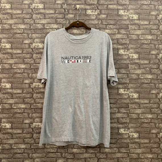 Shirt Grey Nautica Sleepwear Tee | Etsy 