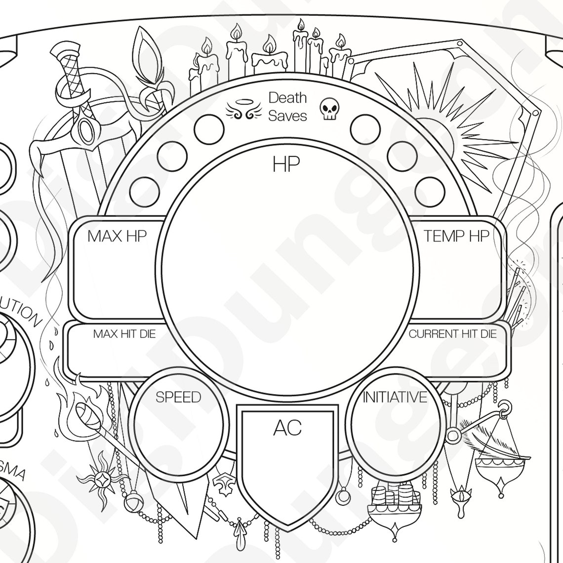 Dnd 5e Paladin Character Sheet Interactive PDF And Printable Versions dnd-5e-paladin-character-sheet-interactive-pdf-and-printable-versions